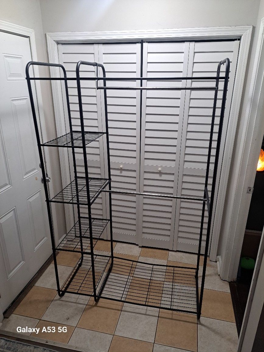 Freestanding Wardrobe Rack