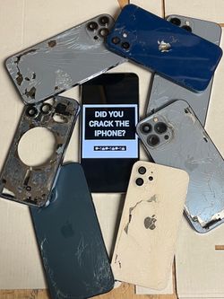 iphone 16 pro max replacement 14 pro max cracked back glass screen 13 pro 12 max 15 plus