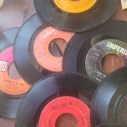 Old 45 Records From 50 60 70s