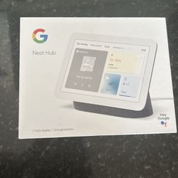 Google Nest Hub 2nd Generation