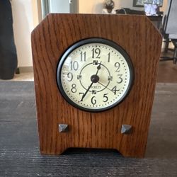 Stickley Wooden Mantel Clock