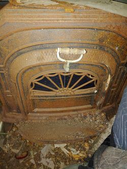 Vermont Castings Wood Stove, New Glass