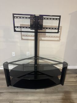 Swivel Tv Stand With Mount 40 To 65 in, H54x49xW25 