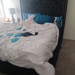 Bed Frame With Mattress 