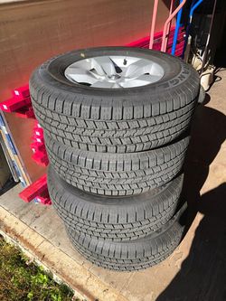 Good Year Tyres a 17 inch rims