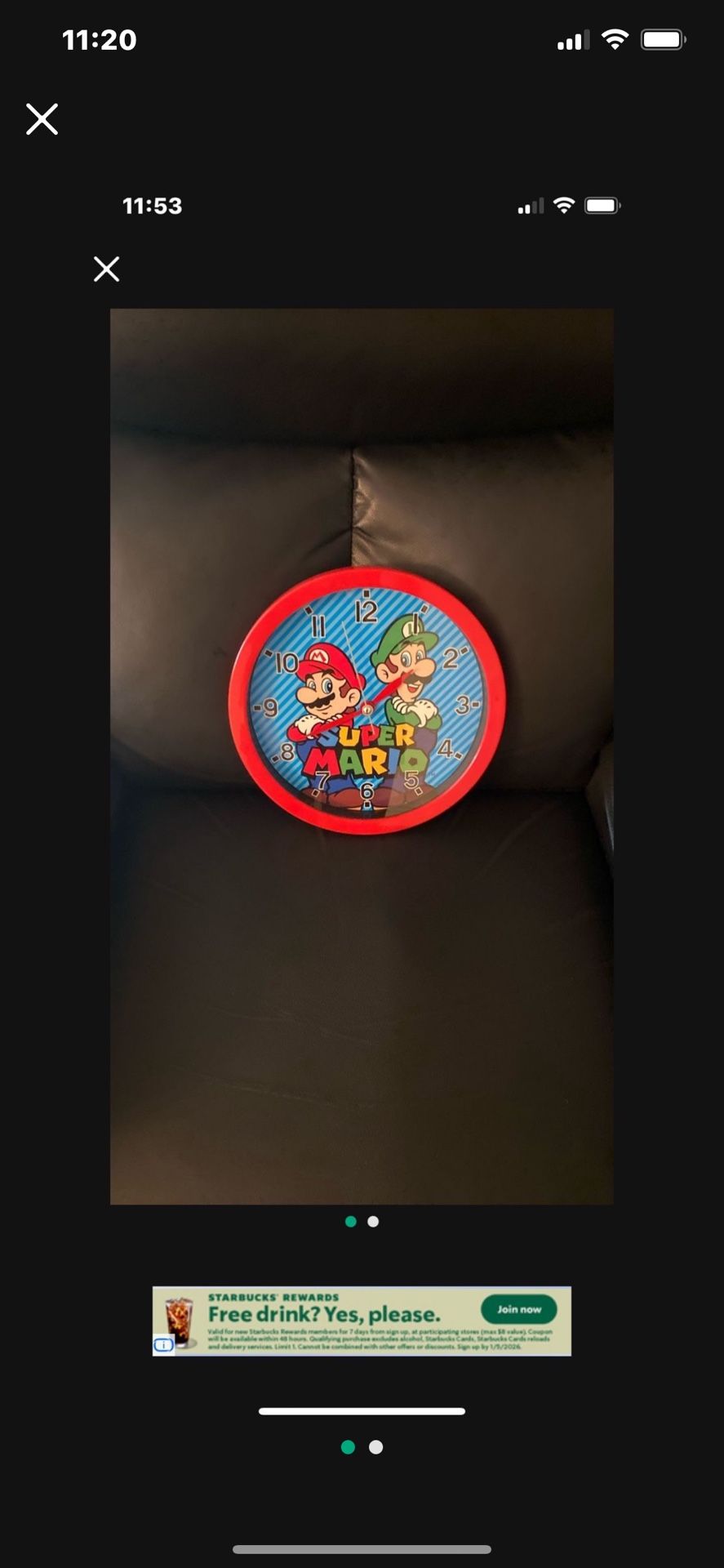Super Mario Clock