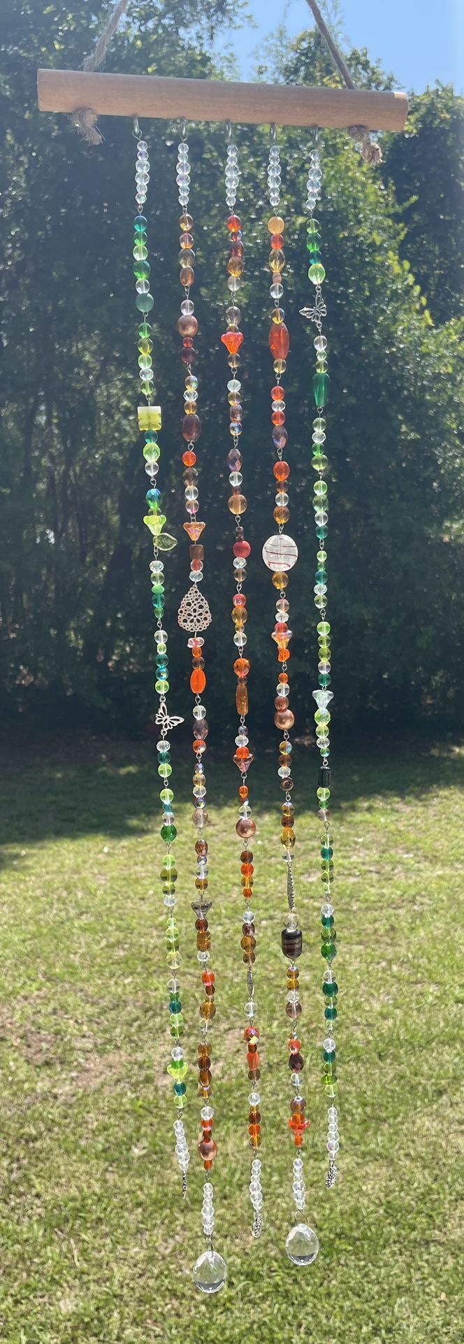 Handmade Glass Bead Suncatcher