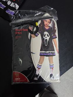 Girls Ghostface dress