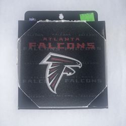 Atlanta Falcons NFL Neoprene Coaster Set 4-Pack NOS