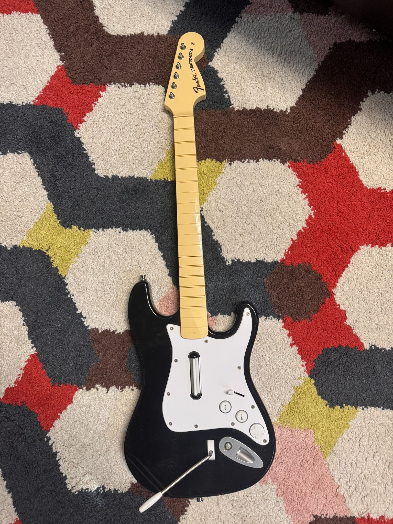 Wireless Fender Stratocaster Guitar Xbox 360 Rockband Harmonix 822153