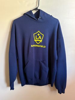 Women’s Blue LA Galaxy Bakersfield Pullover Hoodie Size XL
