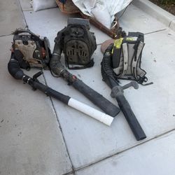 Leaf blower back packs