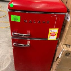 Galanz 3.1 Cu Mini Fridge GLR31TRDER 0 C
