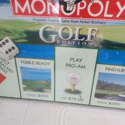 New Monopoly Golf