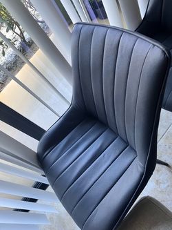 Gray chairs