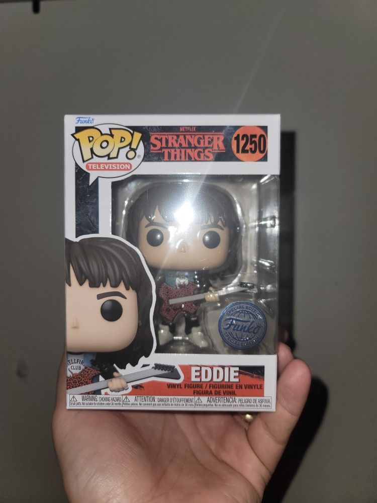 Eddie With Guitar Funko Pop