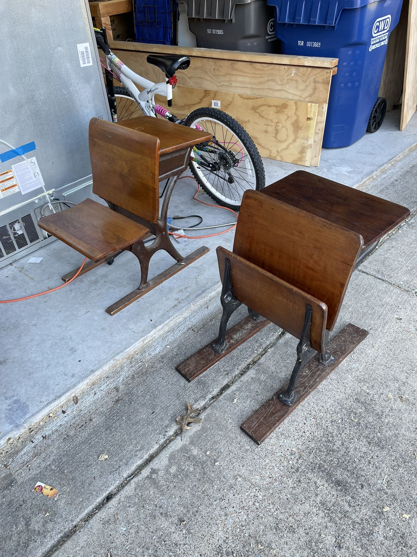 Antique School Desk