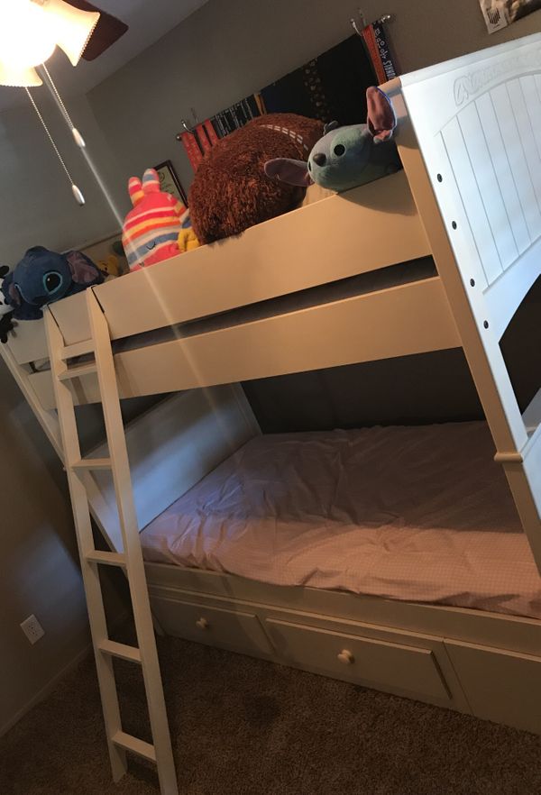 Moving Must Go Today Ashley Furniture Bunk Beds With Mattresses Ashley Furniture Bunk Beds With Mattresses 5 Drawers Dresser And Desk Hutch No Chair Chula Vista