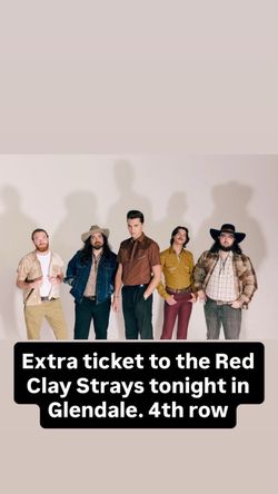 Red Clay Strays Ticket