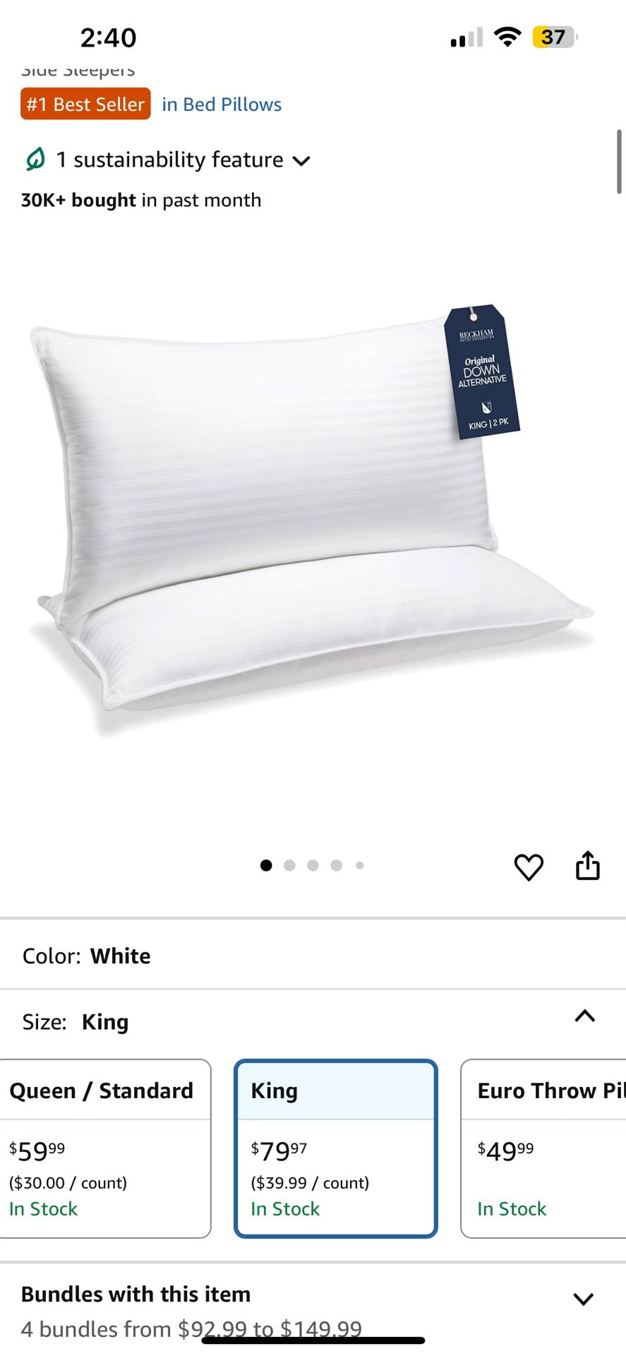 Hotel Pillow