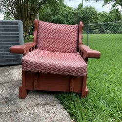 Custom Heavy Duty Wood Chair 