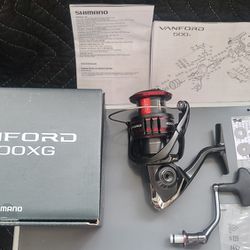 Shimano Vanford 4000XG Spinning Reel - VF4000XGF New In Box Baitcaster  Fishing Reel for Sale in Garden Grove, CA - OfferUp