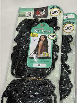 Bobbi Boss Nu Locs 36” 1B (2 packs)