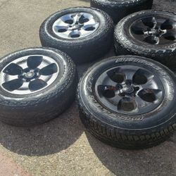 Jeep WRANGLER RIM AND TIRES 18"