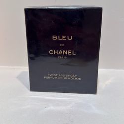 2.1oz Bleu De Chanel Twist And Spray Parfum Pour Homme