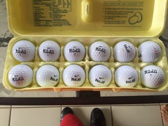 One Dozen Nike Mojo Golf Balls