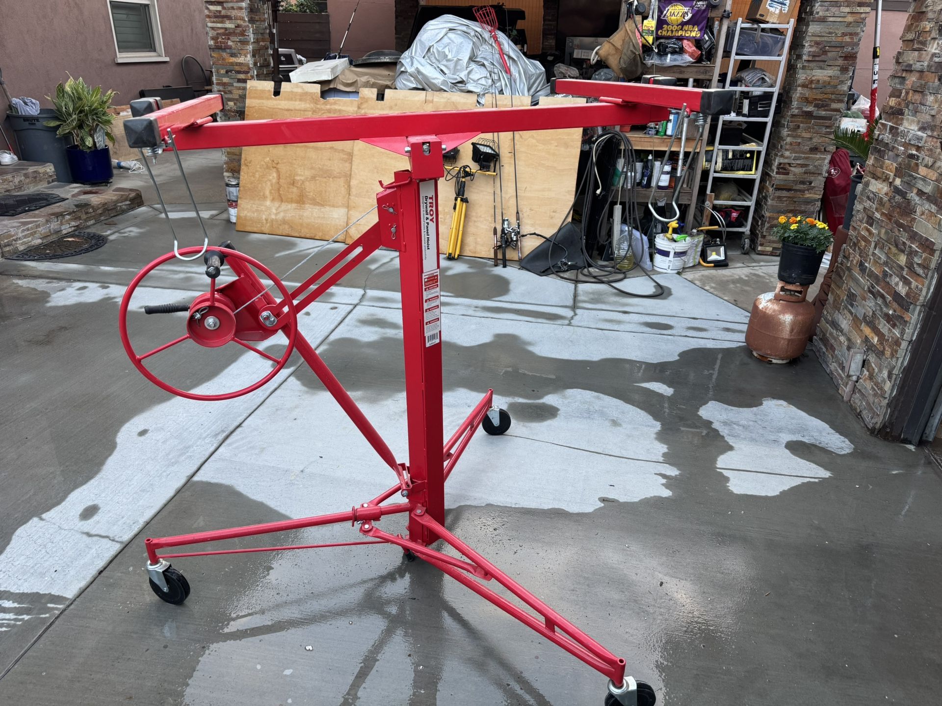 Drywall Hoist Get The Job Done Yourself Make Offer