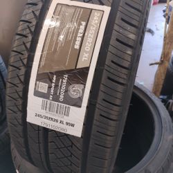 New Set Of Tires 245 35 20 