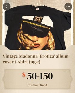 Madonna Vintage tshirt