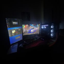 Comp PC+monitors (willing to negotiate)