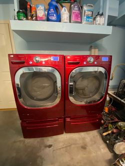 Lg steam washer and dryer