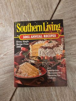 Southern Living 2002 Annual Recipes Hardcover Cookbook Every Single Recipe From 2002 Oxmoor House
