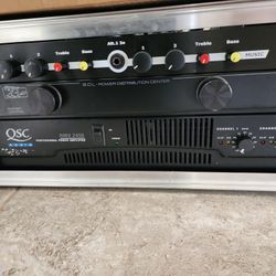 QSC RMX2450 Stereo Amplifier With Builtin CrossOver 
