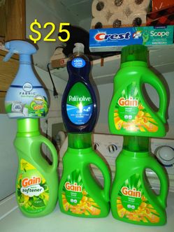 Gain detergent package