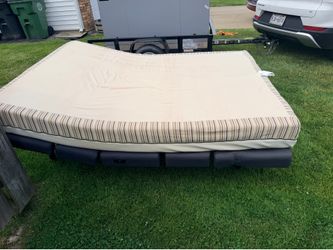Luxury Essentia Organic Mattress + Rize Contemporary IV Adjustable Bed Base (Read Desc)