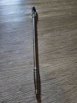 Snap-on Fllf80 3/8" Drive Extra Long Handle Flex Head Ratchet [used]