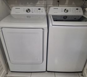 Samsung Washer & Dryer Set for Sale – White