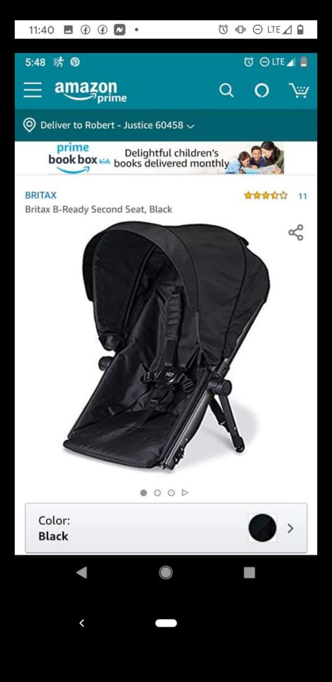 Britex b ready stroller