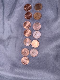 Lincoln Memorial Cent Penny Lot (13 Coins)