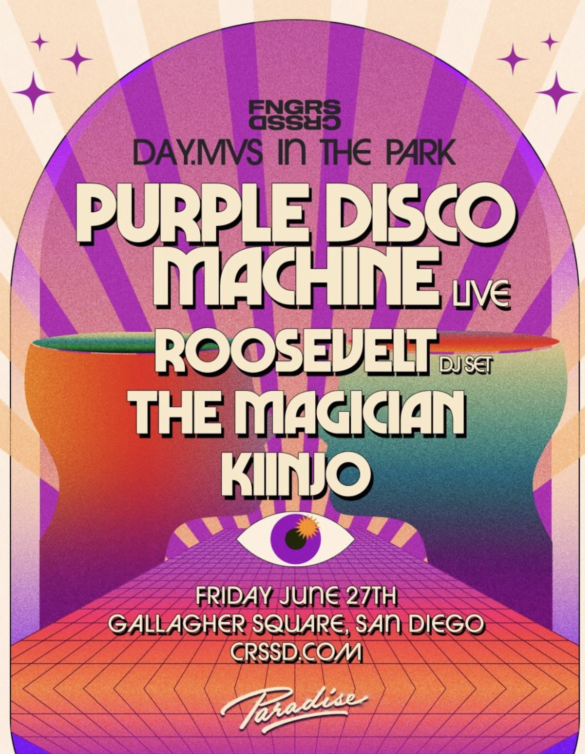(2 Tix) Purple Disco Machine - SD