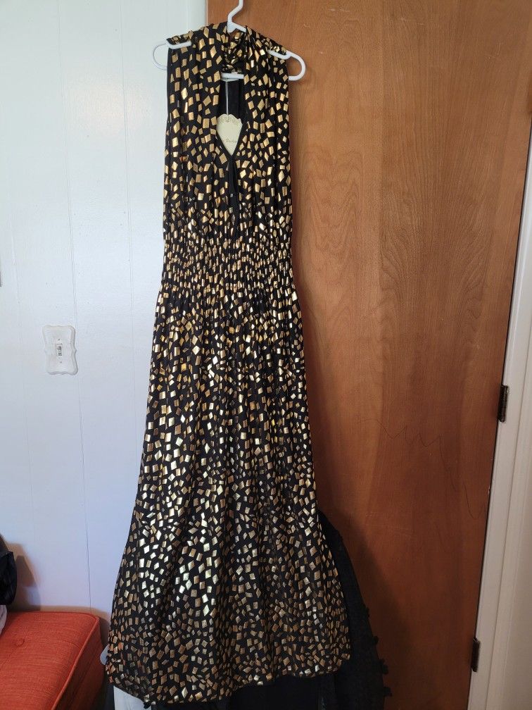 Gold Dress