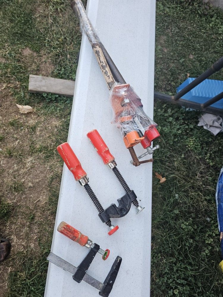 4 wood CLAMP 2 BESSY Germany AND OTHER