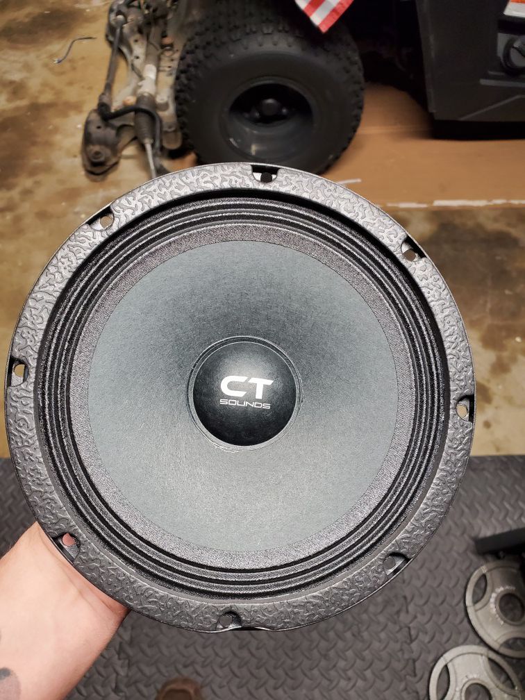 ct sounds pro audio 8 4ohm *only one*