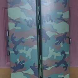 WOODSTREAM PLASTIC CAMOUFLAGE GUN CASE 50"x 9"x4"