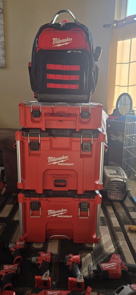 Milwaukee Packout With XL Box
