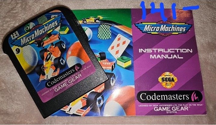 Micro Machines For Sega Game Gear